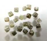 Diamantes Cúbicos em Bruto 0.04 - 0.14 quilates
