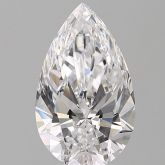 Diamante 4,00 vvs1 Brilhante Lágrima D 14.43-8.63x5.28 mm