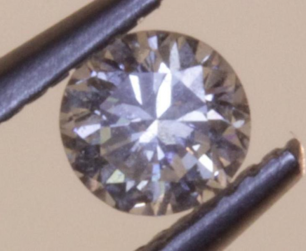 Diamante 0.26k Brilhante Redondo Vvs K 4.11 - 4.18 x 2.58 mm