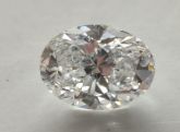 Diamante 0.51k Brilhante Oval I1 E 5.92x4.44x2.98 mm
