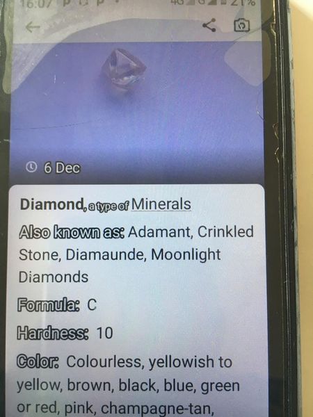 Diamantes Registrados Zambia 1,00 - 2,00 Quilates