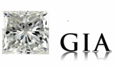 Diamante 0.40k Brilhante Princesa VVS1 F 4.06x3.92x2.93mm