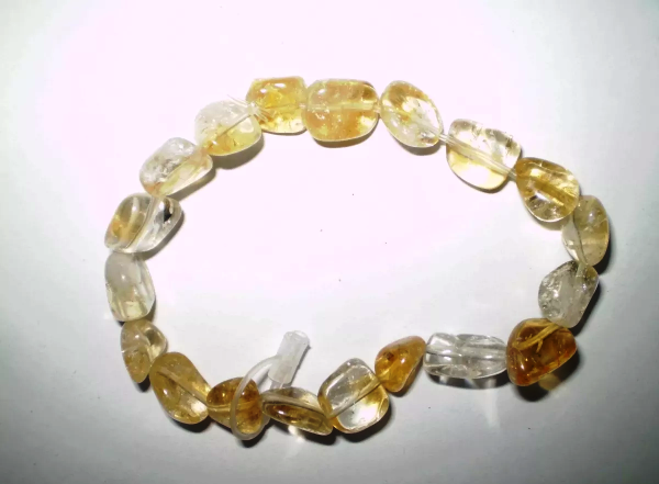 Pulseira Ametista Rolada Bruta 75 Mm