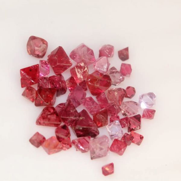 Lote Espinélio Rosa Birmânia 19 Quilates