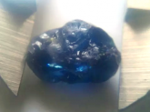 Safira Azul Em Bruto Si 5,90 Quilates