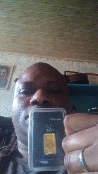 Barra Suíça Ouro 24 Quilates 1 Grama